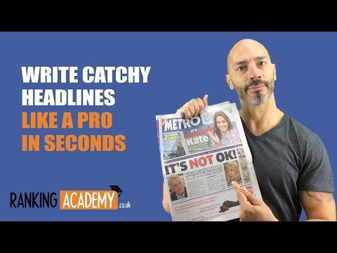 Crafting Engaging Headlines That Capture Attention