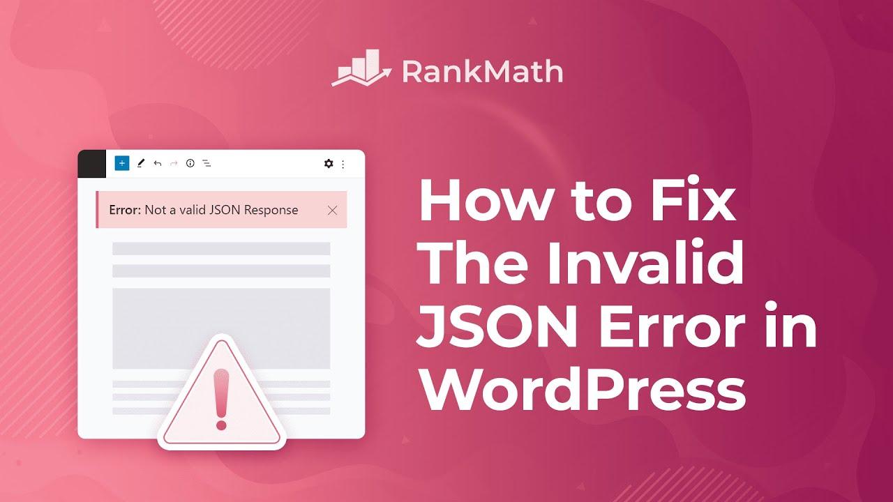 understanding the JSON Response Error and its Impact on Your Site