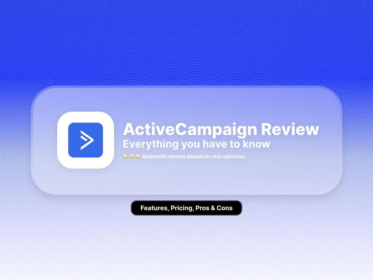 ActiveCampaign Review