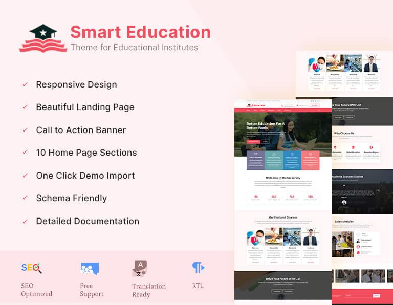 The Importance of SEO-Optimized Education Themes
