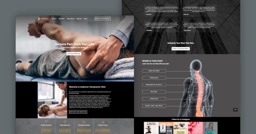 Understanding the Unique Needs of Chiropractic Websites