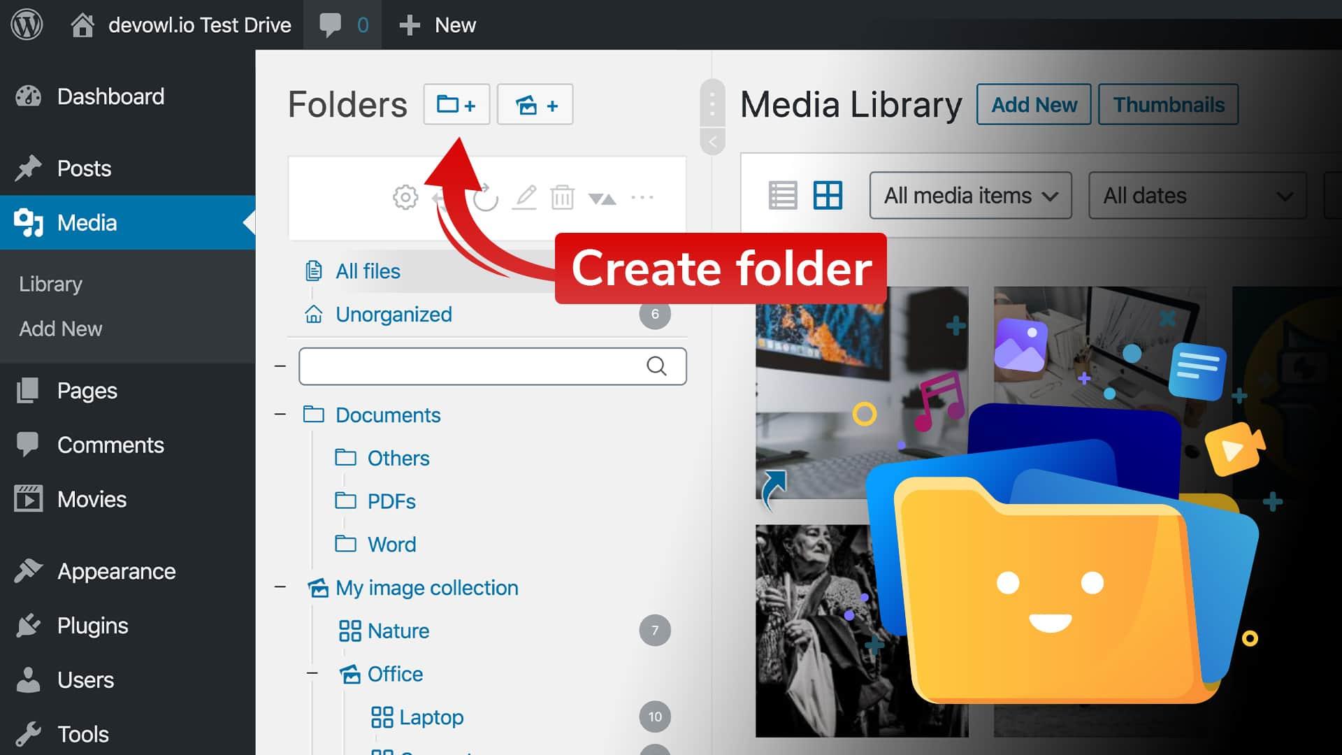 How to Add WordPress Media Folders: Organize Your Media Library Better