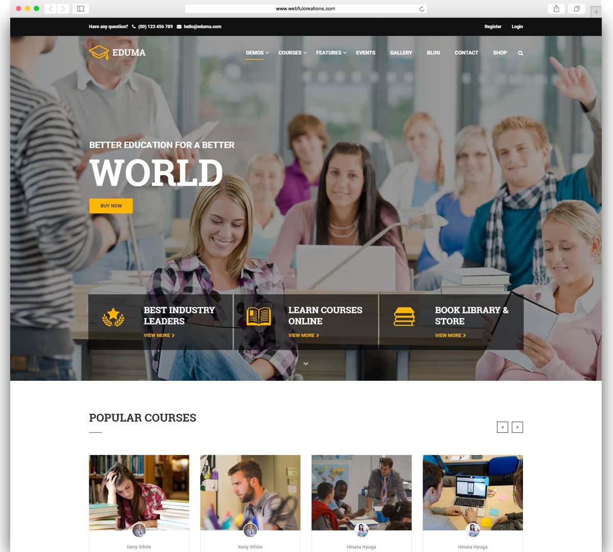 Exploring the eduma Theme Settings for Rapid Adjustments